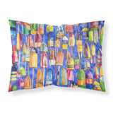 Caroline'S Treasures 8723Pillowcase Lobster Buoys Moisture Wicking Fabric Standard Pillowcase, Large, Multicolor