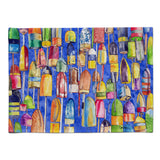 Caroline'S Treasures 8723Plmt Lobster Buoys Fabric Placemat, Multicolor