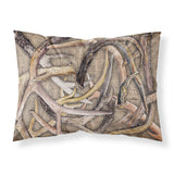 Caroline'S Treasures 8732Pillowcase Deer Horns Moisture Wicking Fabric Standard Pillowcase, Large, Multicolor