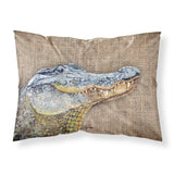 Caroline'S Treasures 8733Pillowcase Alligator Moisture Wicking Fabric Standard Pillowcase, Large, Multicolor