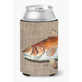 Red Fish Can Or Bottle Beverage Insulator Hugger