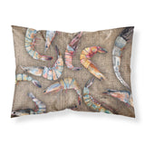 Caroline'S Treasures 8738Pillowcase Shrimp Moisture Wicking Fabric Standard Pillowcase, Large, Multicolor