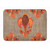 Caroline'S Treasures Thanksgiving Turkey Fleur De Lis, 19 X 27, Multicolor