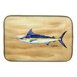 Caroline'S Treasures Swordfish On Sandy Beach Dish Drying Mat, 14 X 21, Multicolor