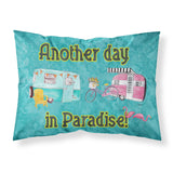 Caroline'S Treasures 8758Pillowcase Another Day In Paradise Moisture Wicking Fabric Standard Pillowcase, Large, Multicolor
