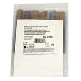 Best Value Peel & Stick Shelf/Bin Label Holders, 1 Inch X 6 Inch Removable Adhesive Label Holder, 50/Pk, 87627