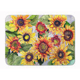 Caroline'S Treasures Sunflowers Floor Mat, 19 X 27, Multicolor