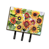 Caroline'S Treasures 8766Th68 Sunflowers Leash Or Key Holder, Large, Multicolor