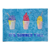 Caroline'S Treasures 8779Plmt Snowballs Fabric Placemat, Multicolor