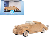 1936 Buick Special Convertible Coupe Beige (Rusted) Junkyard Project 1/87 (HO) Scale Diecast Model Car by Oxford Diecast