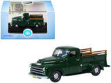 1948 Dodge B1B Pickup Truck Dark Green 1/87 (HO) Scale Diecast Model Car by Oxford Diecast