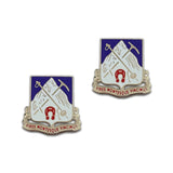 Army 87th Infantry Regiment Unit Crest (Pair)