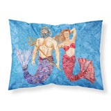 Caroline'S Treasures 8801Pillowcase Mermaid And Merman Moisture Wicking Fabric Standard Pillowcase, Large, Multicolor
