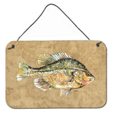Caroline'S Treasures Croppie Aluminum Metal Wall Or Door Hanging Prints, 8 X 12