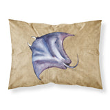 Caroline'S Treasures 8814Pillowcase Stingray Moisture Wicking Fabric Standard Pillowcase, Large, Multicolor