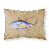 Caroline'S Treasures 8817Pillowcase Tuna Fish Moisture Wicking Fabric Standard Pillowcase, Large, Multicolor
