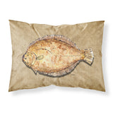 Caroline'S Treasures 8821Pillowcase Flounder Moisture Wicking Fabric Standard Pillowcase, Large, Multicolor