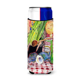Recipe For Gumbo And Potato Salad Flag Ultra Beverage Insulators For Slim Cans 8825-2Muk