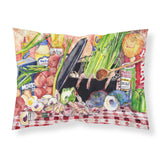 Caroline'S Treasures 8825Pillowcase Gumbo And Potato Salad Moisture Wicking Fabric Standard Pillowcase, Large, Multicolor