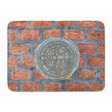 Caroline'S Treasures New Orleans Watermeter On Bricks Floor Mat, 19 X 27, Multicolor