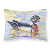 Caroline'S Treasures 8831Pillowcase Wood Duck Moisture Wicking Fabric Standard Pillowcase, Large, Multicolor
