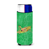 Grasshopper On Green Ultra Beverage Insulators For Slim Cans 8849Muk