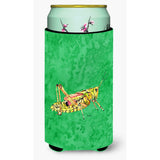 Grasshopper On Green Tall Boy Beverage Insulator Beverage Insulator Hugger