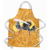 Caroline'S Treasures 8850Apron Bee On Gold Apron, Large, Multicolor