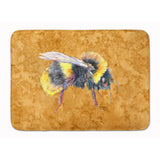 Caroline'S Treasures Bee On Gold Floor Mat, 19 X 27, Multicolor