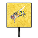 Caroline'S Treasures 8851Sh4 Bee On Yellow Leash Or Key Holder, Small, Multicolor