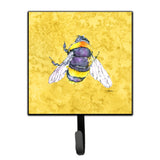 Caroline'S Treasures 8852Sh4 Bee On Yellow Leash Or Key Holder, Small, Multicolor