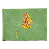 Caroline'S Treasures 8854Plmt Gerber Daisy Orange Fabric Placemat, Multicolor