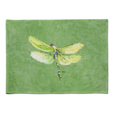 Caroline'S Treasures 8864Plmt Dragonfly On Avocado Fabric Placemat, Multicolor