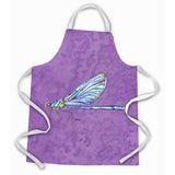 Caroline'S Treasures 8865Apron Dragonfly On Purple Apron, Large, Multicolor