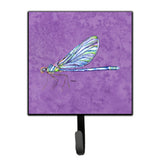 Caroline'S Treasures 8865Sh4 Dragonfly On Purple Leash Or Key Holder, Small, Multicolor