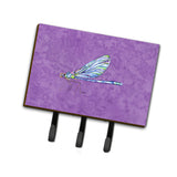 Caroline'S Treasures 8865Th68 Dragonfly On Purple Leash Or Key Holder, Large, Multicolor