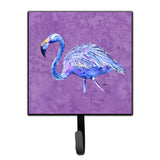 Caroline'S Treasures 8874Sh4 Flamingo On Purple Leash Or Key Holder, Small, Multicolor