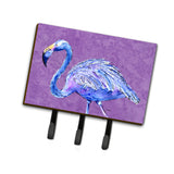 Caroline'S Treasures 8874Th68 Flamingo On Purple Leash Or Key Holder, Large, Multicolor