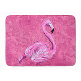 Caroline'S Treasures Flamingo On Pink Floor Mat, 19 X 27, Multicolor