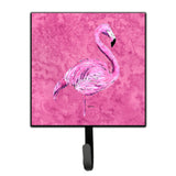 Caroline'S Treasures 8875Sh4 Flamingo On Pink Leash Or Key Holder, Small, Multicolor