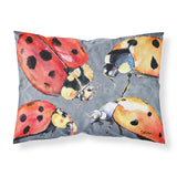 Caroline'S Treasures 8876Pillowcase Lady Bug Multiple Moisture Wicking Fabric Standard Pillowcase, Large, Multicolor