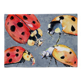Caroline'S Treasures 8876Plmt Lady Bug Multiple Fabric Placemat, Multicolor