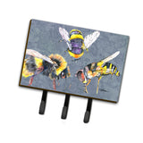 Caroline'S Treasures 8879Th68 Bee Bees Times Three Leash Or Key Holder, Large, Multicolor