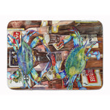 Caroline'S Treasures Blue Crabby New Orleans Beer Bottles, 19 X 27, Multicolor
