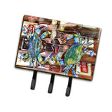 Caroline'S Treasures 8918Th68 Blue Crabby New Orleans Beer Bottles Leash Or Key Holder, Large, Multicolor