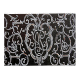Caroline'S Treasures 8927Plmt Ironwork Fence Fabric Placemat, Multicolor