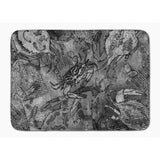 Caroline'S Treasures Grey Canvas Abstract Crabs Floor Mat, 19 X 27, Multicolor