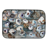 Caroline'S Treasures Bunch Of Oysters Dish Drying Mat, 14 X 21, Multicolor