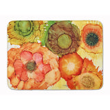 Caroline'S Treasures Abstract Flowers Blossoms Floor Mat, 19 X 27, Multicolor
