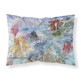 Caroline'S Treasures Abstract Mermaid Water Fantasy Fabric Standard Pillowcase 8975Pillowcase, Multicolor